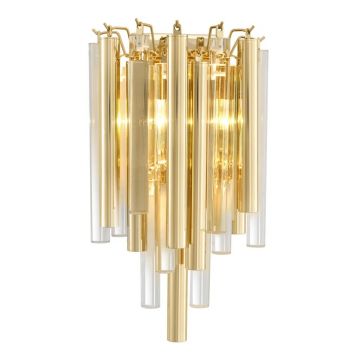 Aplica de perete eleganta design LUX Gigi auriu 111534 HZ