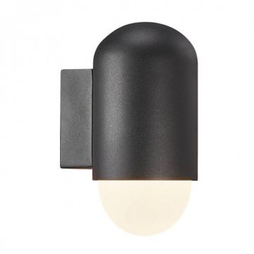 Aplica de perete pentru iluminat exterior design modern IP44, HEKA negru 2118211003 NL