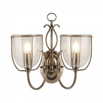 Aplica de perete traditionala stil clasic Silhoutte 2L 6352-2AB SRT