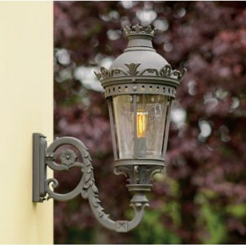 Aplica iluminat exterior din fier forjat design clasic in stil Empire, WL 3669