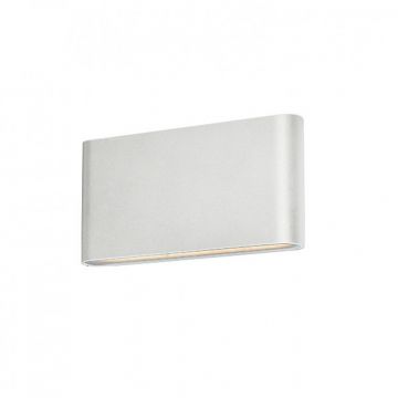 Aplica LED de perete exterior ambientala IP54 CREMONA M alba
