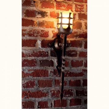 Aplica pentru interior/ Torta din fier forjat realizat manual in stil gotic WL 3477