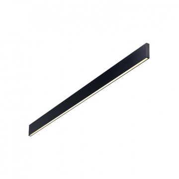 Aplica perete LED liniara 120cm ambientala LINUS AP 3000K BK
