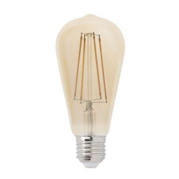 Bec LED E27 DECORATIV FILAMENT AMBER 4W 2200K 17428