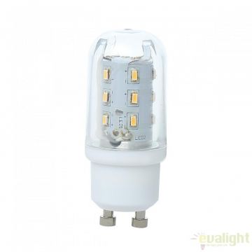 Bec LED GU10 clear 4 Watt 400lm 3000K 10717 GL