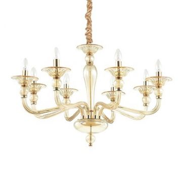 Candelabru design elegant DANIELI SP8 ambra 159973