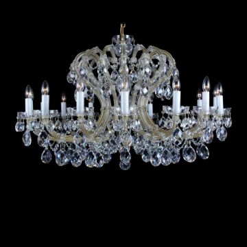 Candelabru Maria Theresa cu 16 brate, cristal Bohemia L14 004/16/1, F cut