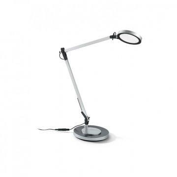 Lampa LED de birou / masa moderna cu brat articulat FUTURA TL ALLUMINIO