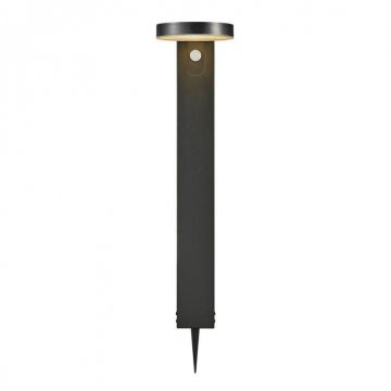 Lampa LED solara cu tarus, senzor de miscare, design modern, IP44 RICA ROUND 2118158003 NL