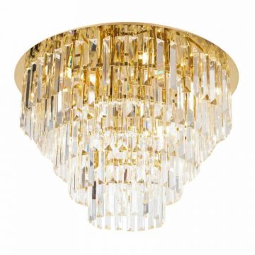 Lustra aplicata / Plafoniera design elegant Ã˜60cm Monaco, auriu C0206 MX