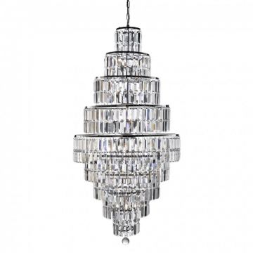 Lustra cristal casa scarii design LUX Empire 13L 1500CC SRT