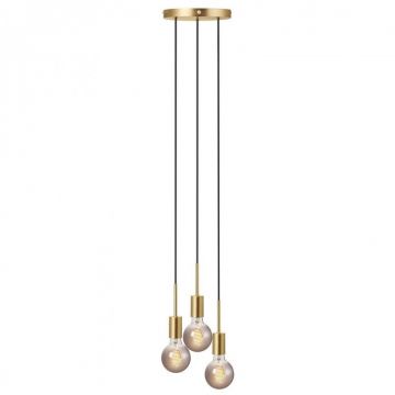Lustra cu 3 pendule design modern PACO alama 2112063035 NL