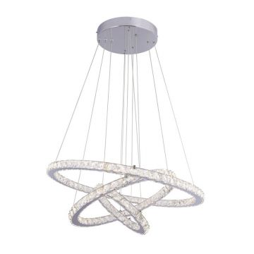 Lustra LED cu telecomanda, cristale K5 Marilyn I 67037-76 GL