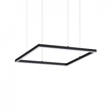 Lustra LED design modern geometric ORACLE SLIM SP D050 SQUARE 3000K ON-OFF BK