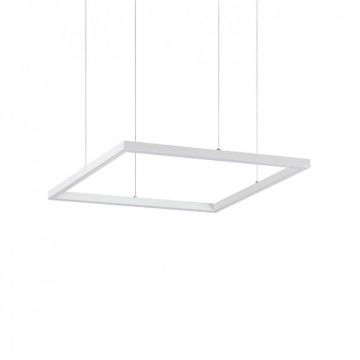Lustra LED design modern geometric ORACLE SLIM SP D050 SQUARE 3000K ON-OFF WH