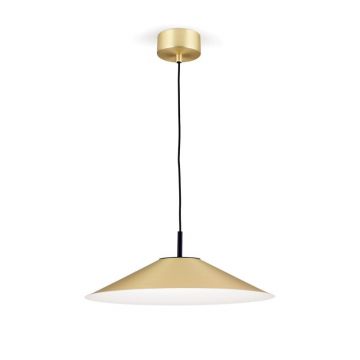 Lustra LED diamabila, Pendul metalic GOURMET Brushed Brass