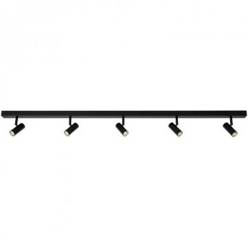 Lustra liniara cu 5 spoturi LED, 3-Step MOODMAKER Omari negru 2112203003 NL