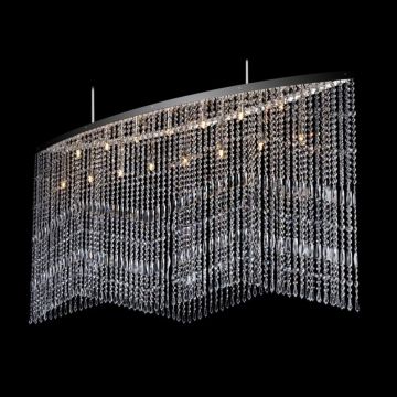 Lustra moderna cristal Bohemia, L-150cm L17 010/15/3, 3-SK