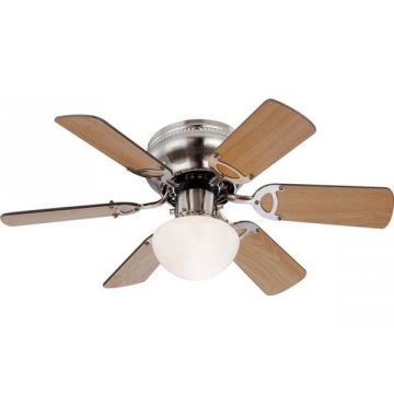 Lustra Ventilator cu palete ventilatie in doua culori Ugo 0307 GL