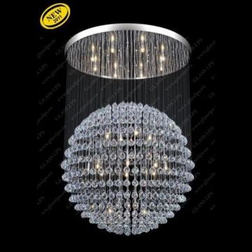 Lustra XXL design modern cristal Bohemia, diametru 120cm