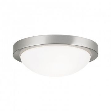Plafoniera iluminat baie, protectie IP44, diametru 32cm, Fato satin chrome NU 9-365/32 satin OR