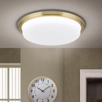 Plafoniera LED moderna LEROX Ã˜30cm alama antique