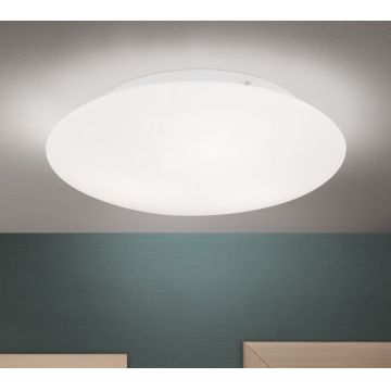 Plafoniera moderna diametru 45cm, Alba