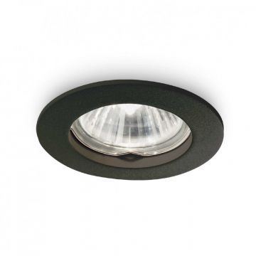 Set de 3 spoturi incastrabile tavan fals diam.7,3cm, JAZZ FI1 negru