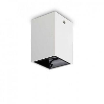 Spot LED aplicat modern Nitro pl square d07 BIANCO