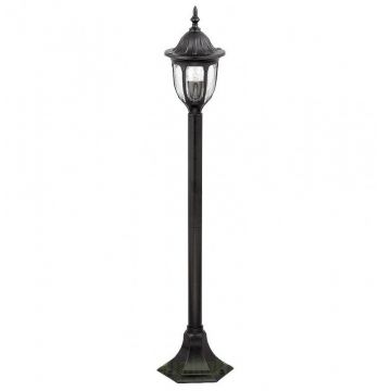 Stalp exterior H-102cm, IP43, negru Milano 8345 RX