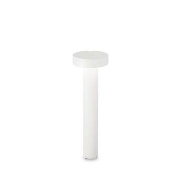 Stalp iluminat exterior design modern TESLA PT4 H60 BIANCO