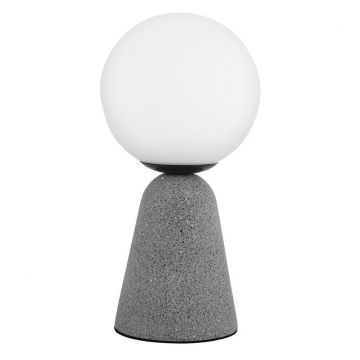 Veioza, lampa de masa design modern ZERO beton gri NVL-9577010