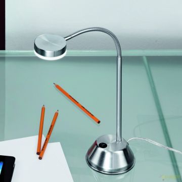 Veioza LED / Lampa birou design modern Mira LA 4-1133/1 satin OR