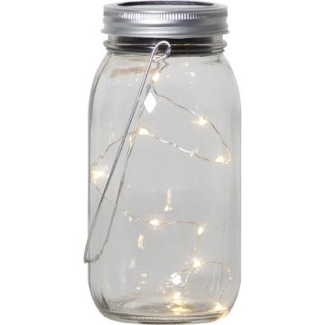 DecoraÈu009Biune cu LED Star Trading Jamjar, Ã®nÄu0083lÈu009Bime 18 cm