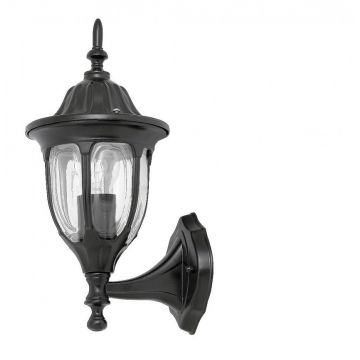 Aplica de perete exterior IP43, up light, negru Milano 8342 RX