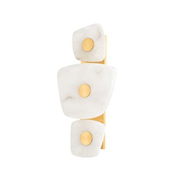 Aplica de perete LED design LUX, Alabastru, Holmdel