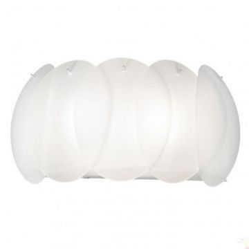 Aplica de perete moderna OVALINO AP2 BIANCO 038025