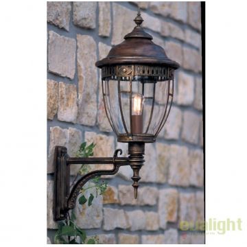 Aplica iluminat exterior din fier forjat, WL 3449