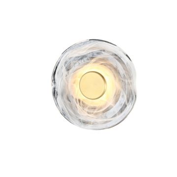 Aplica LED design modern decorativ NESTOR TOP 20 brass