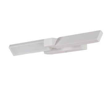 Aplica LED pentru oglinda/tablou IP44 ARNO CCT SWITCH alba
