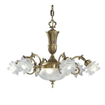 Candelabru 6 brate LUX design clasic realizat manual Michela