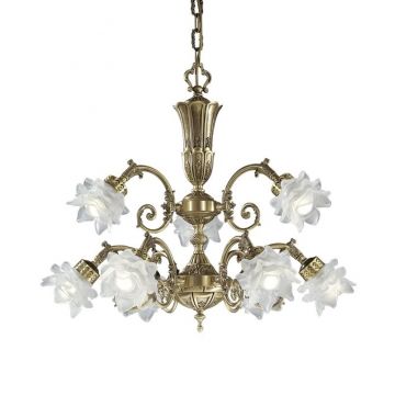 Candelabru 9 brate LUX design clasic realizat manual Michela