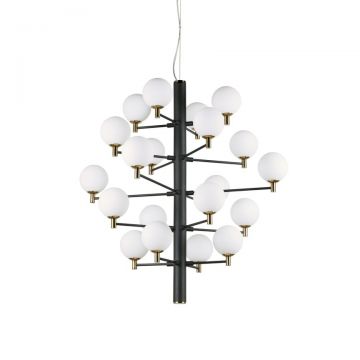 Candelabru design modern COPERNICO SP20 NERO, D-86cm 197333