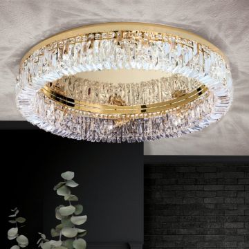 Lustra aplicata cristal SchÃ¶ler design modern de lux Ring 75cm gold