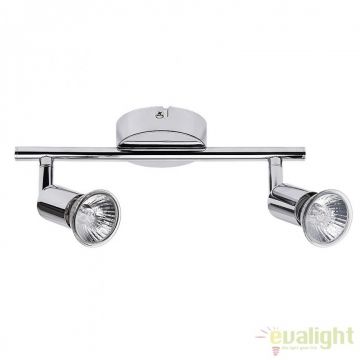 Lustra aplicata design finisaj cromat 2 spoturi Norton 6046 RX