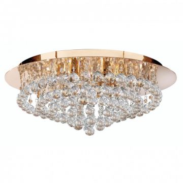 Lustra eleganta design modern Hanna gold 8L 3408-8GO SRT
