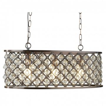 Lustra eleganta stil traditional Marquise cupru antic 6953-3CU SRT