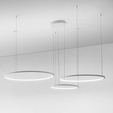 Lustra LED circulara cu 3 inele 100/80/60cm ERIKA