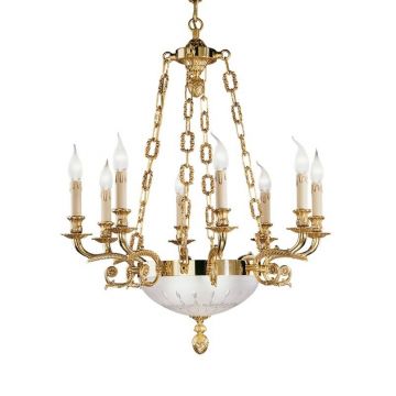 Lustra LUX design clasic realizata manual Jenny