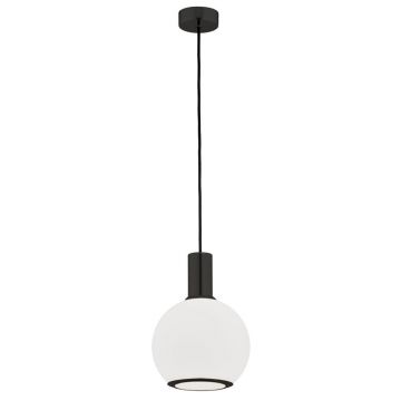 Lustra / Pendul design modern SAGUNTO 20cm, negru